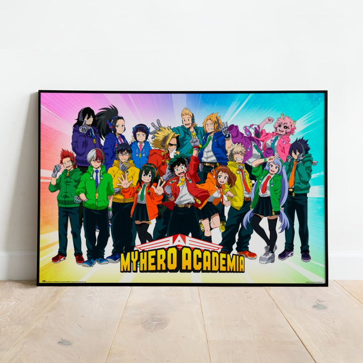 My Hero Academia Plakat Festive Lineup - Supernerds