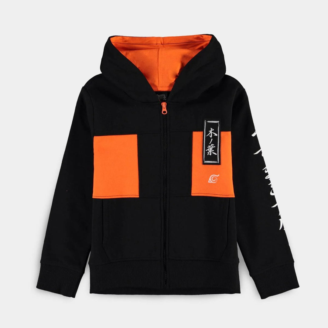 Naruto Hettegenser med Glidelås Hidden Leaf - Supernerds