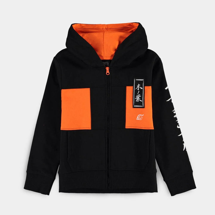 Naruto Hettegenser med Glidelås Hidden Leaf - Supernerds