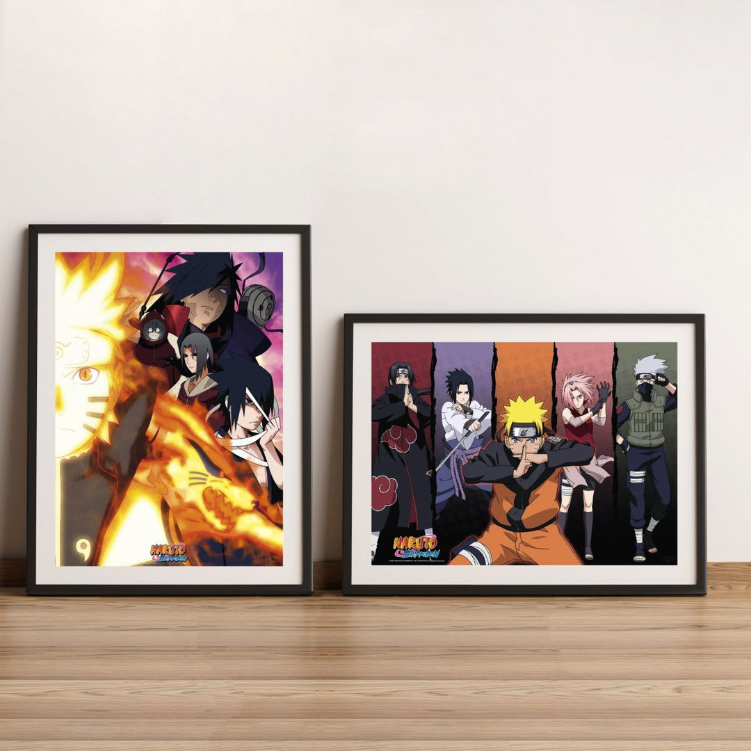 Naruto Plakat 52 x 38 cm Group 2-pk - Supernerds