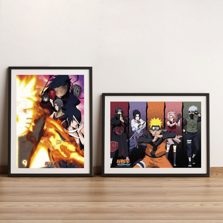 Naruto Plakat 52 x 38 cm Group 2-pk - Supernerds