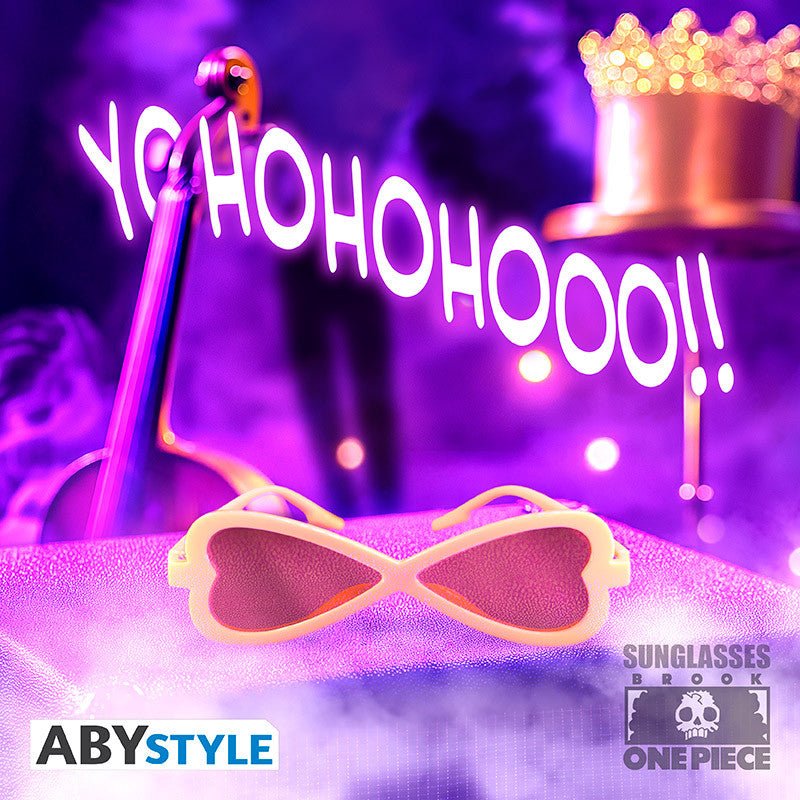 One Piece Cosplay Brook Solbriller - Supernerds