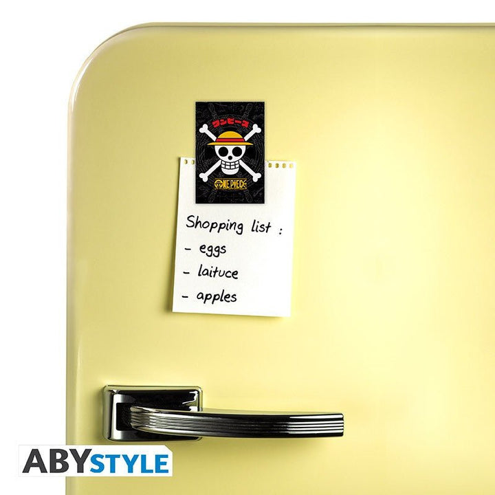 One Piece Kjøleskapmagnet Stråhatt Hodeskalle - Supernerds