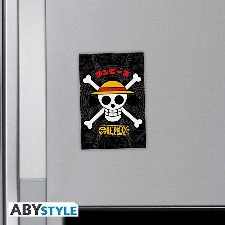 One Piece Kjøleskapmagnet Stråhatt Hodeskalle - Supernerds