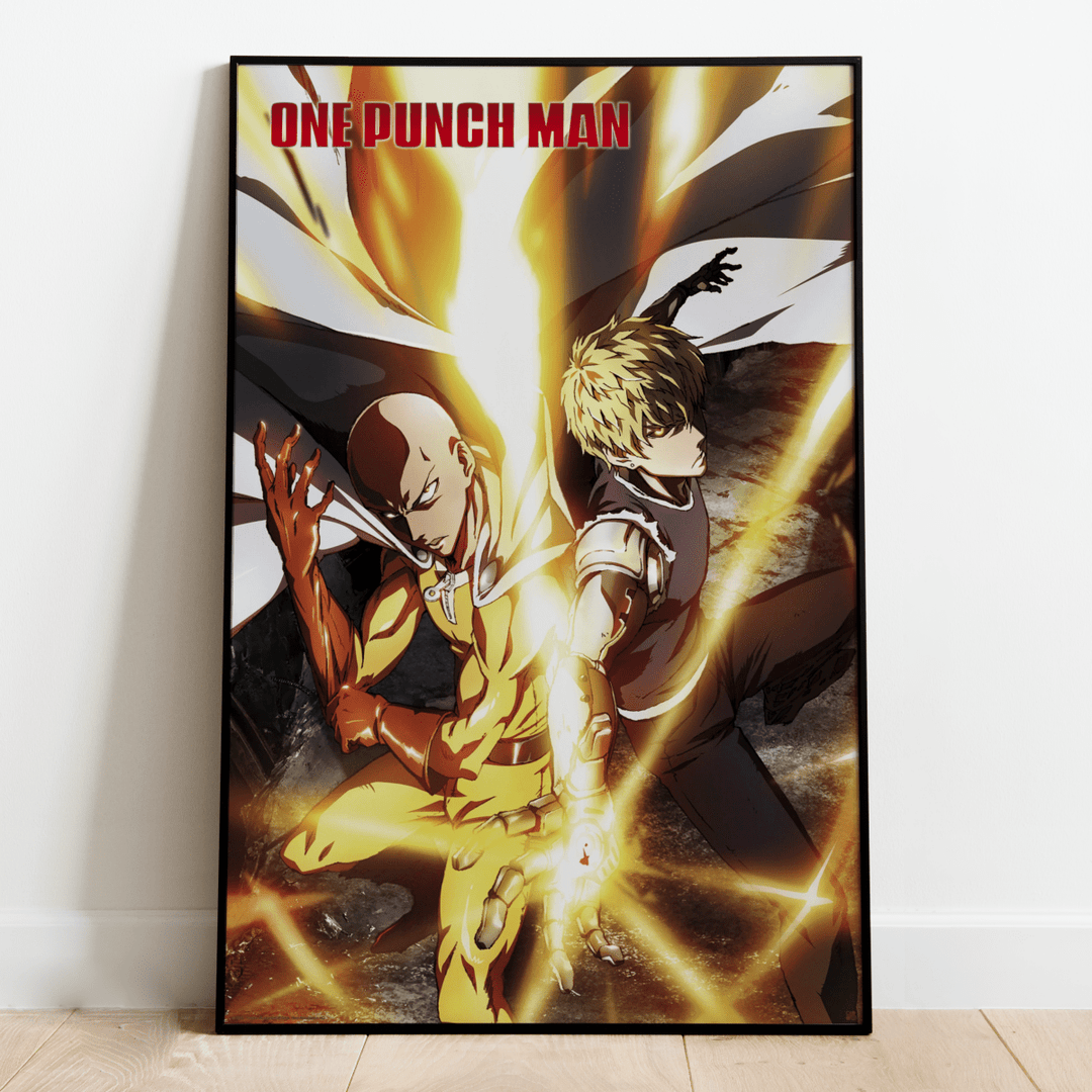 One Punch Man Plakat Saitama & Genos - Supernerds