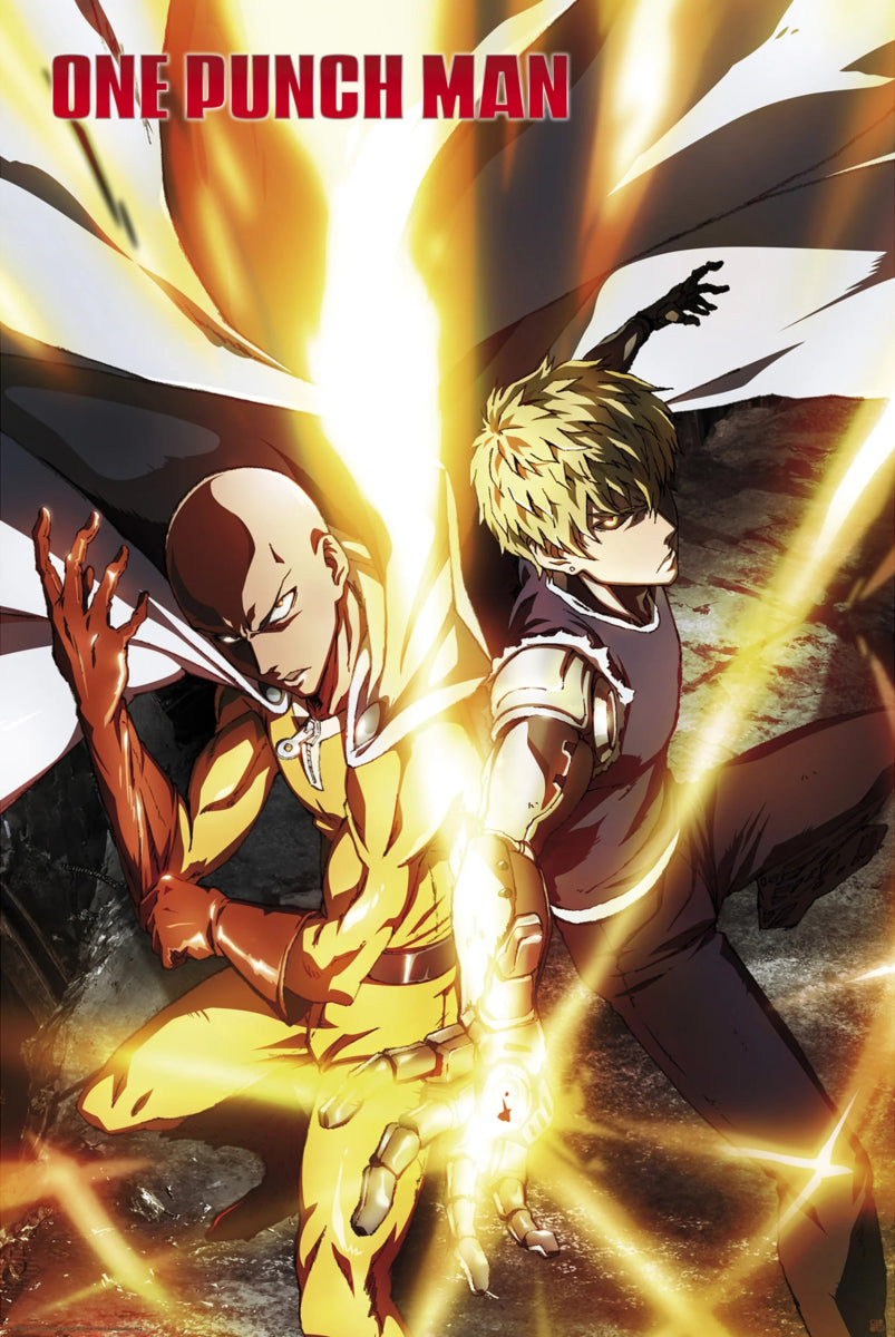 One Punch Man Plakat Saitama & Genos - Supernerds