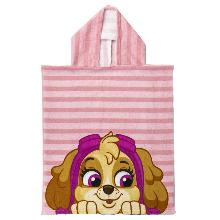 Paw Patrol Badeponcho med Hette Skye - Supernerds