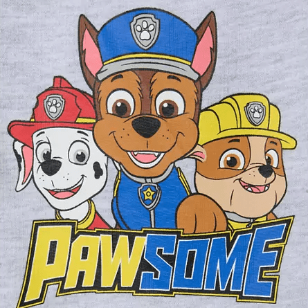 Paw Patrol Bermuda Shorts Pawsome Gray - Supernerds