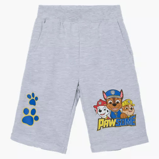 Paw Patrol Bermuda Shorts Pawsome Gray - Supernerds