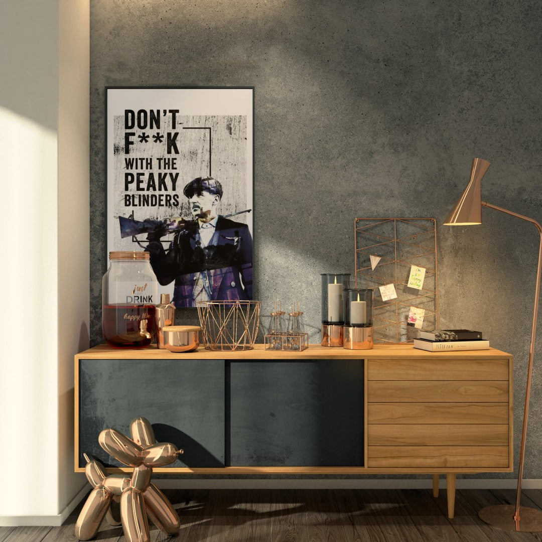 Peaky Blinders Plakat Don't F**K - Supernerds