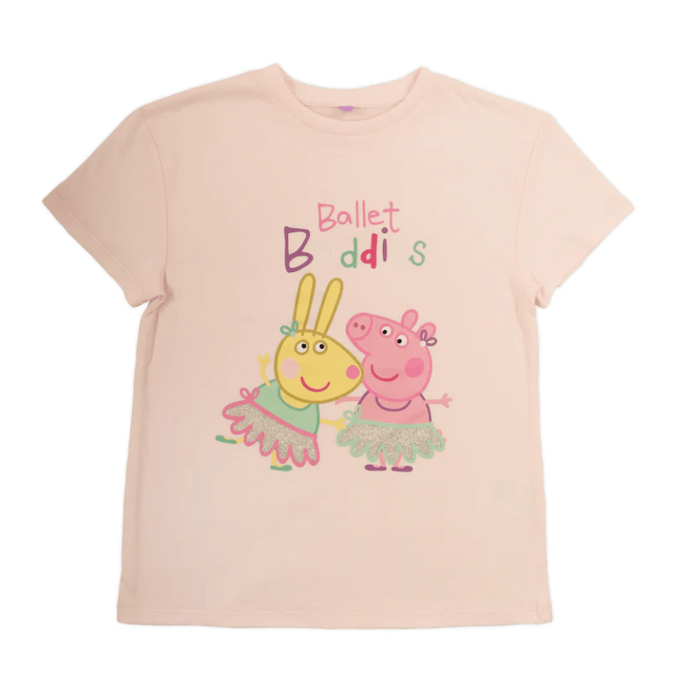 Peppa Gris T - skjorte Ballet Buddies - Supernerds