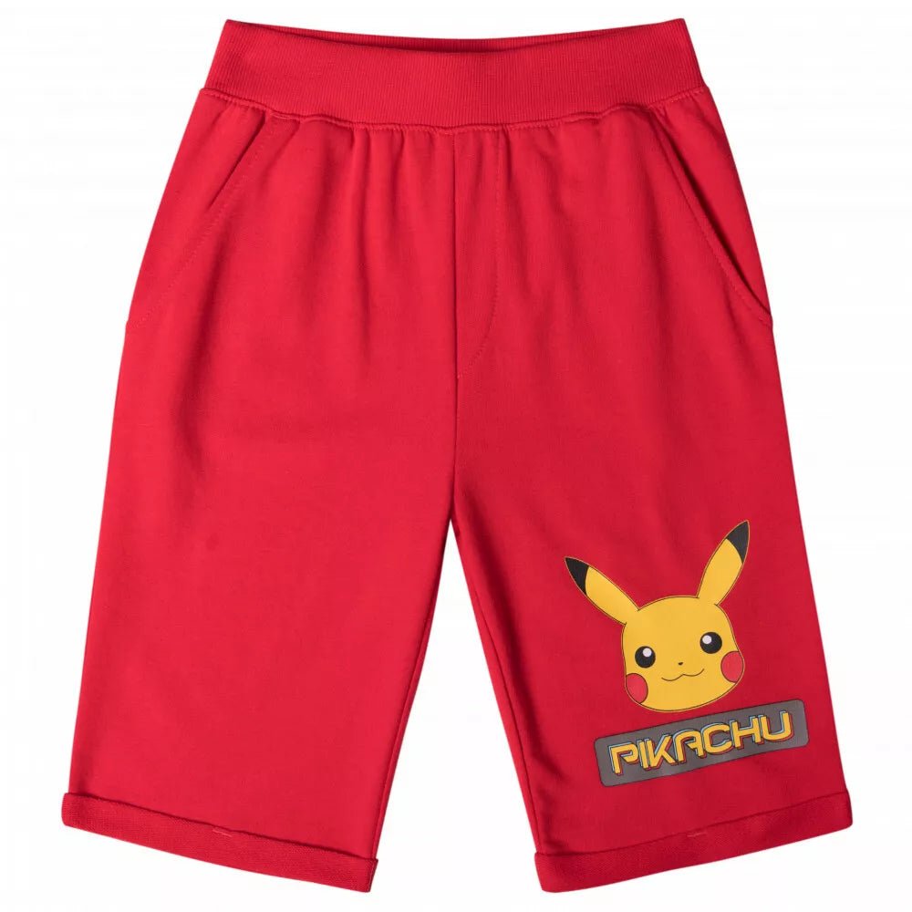 Pokemon Bermuda Shorts Smiling Pikachu - Supernerds