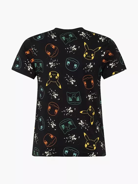 Pokemon T - skjorte Svart Starters - Supernerds