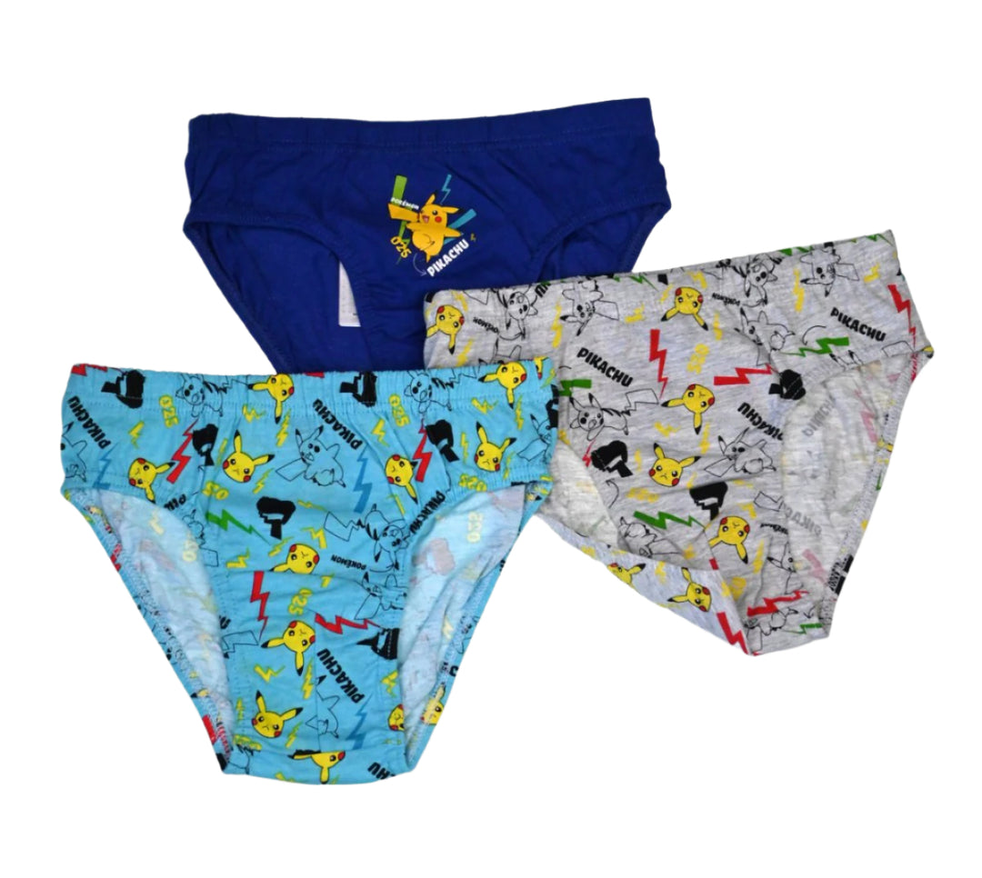 Pokemon Truser 3 - pk Pikachu - Supernerds