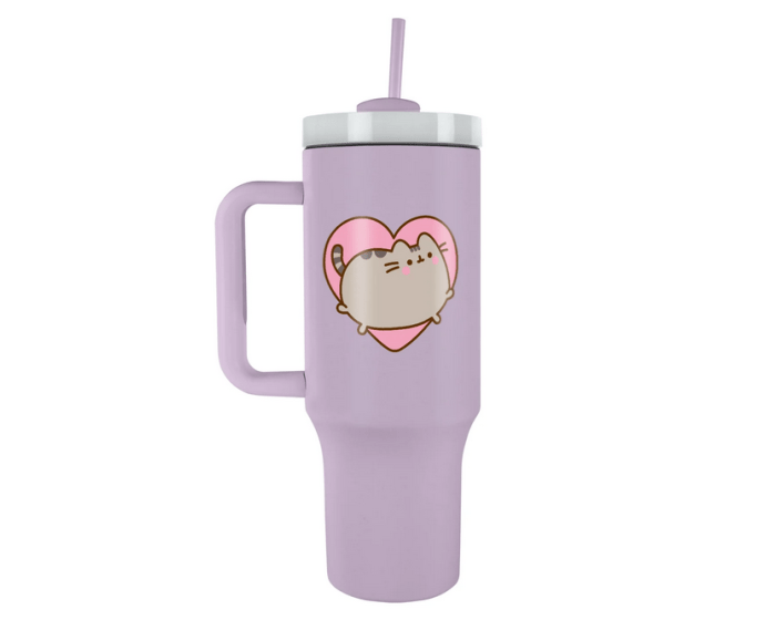 Pusheen Heart Termoklopp Tumbler 1.2 Liter - Supernerds