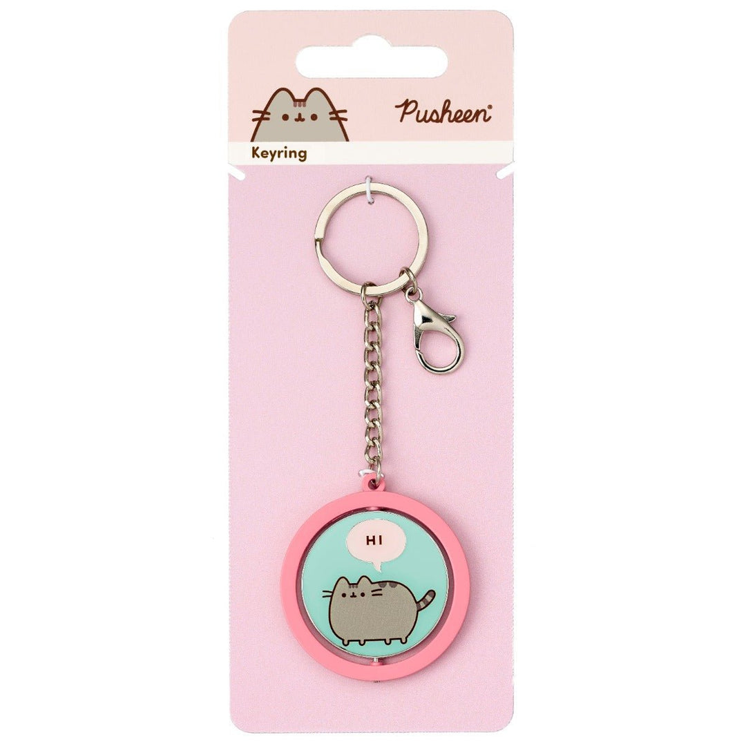 Pusheen Nøkkelring Hi Bye Spinner - Supernerds