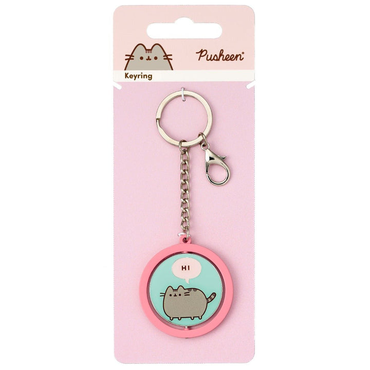 Pusheen Nøkkelring Hi Bye Spinner - Supernerds