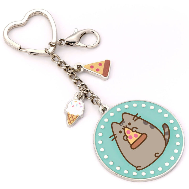 Pusheen Nøkkelring Mini Charms Pizza - Supernerds
