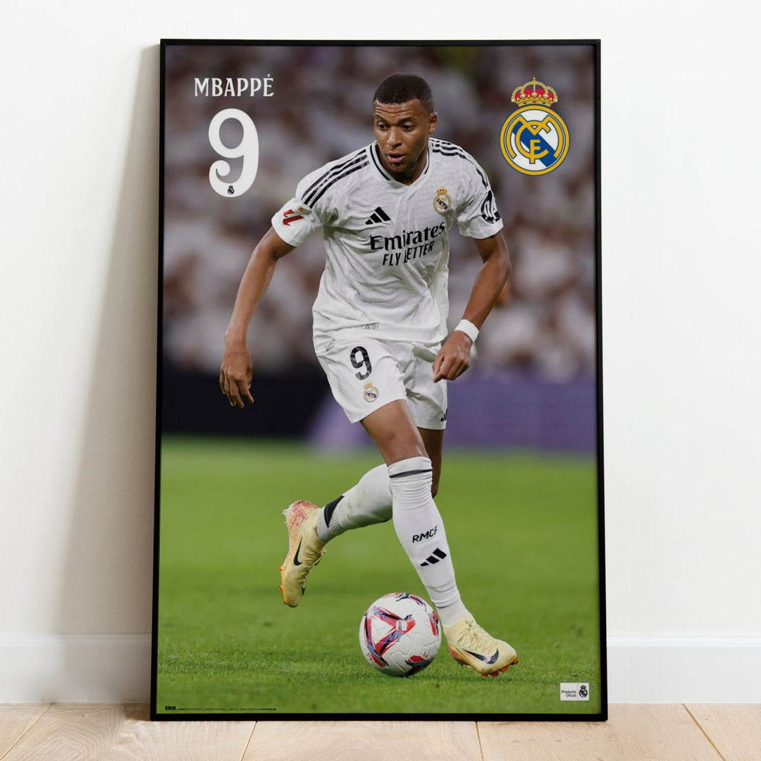 Real Madrid Plakat Mbappe - Supernerds