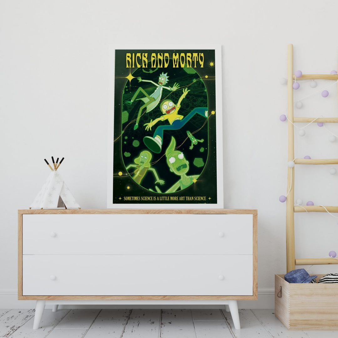 Rick and Morty Plakat In Space - Supernerds