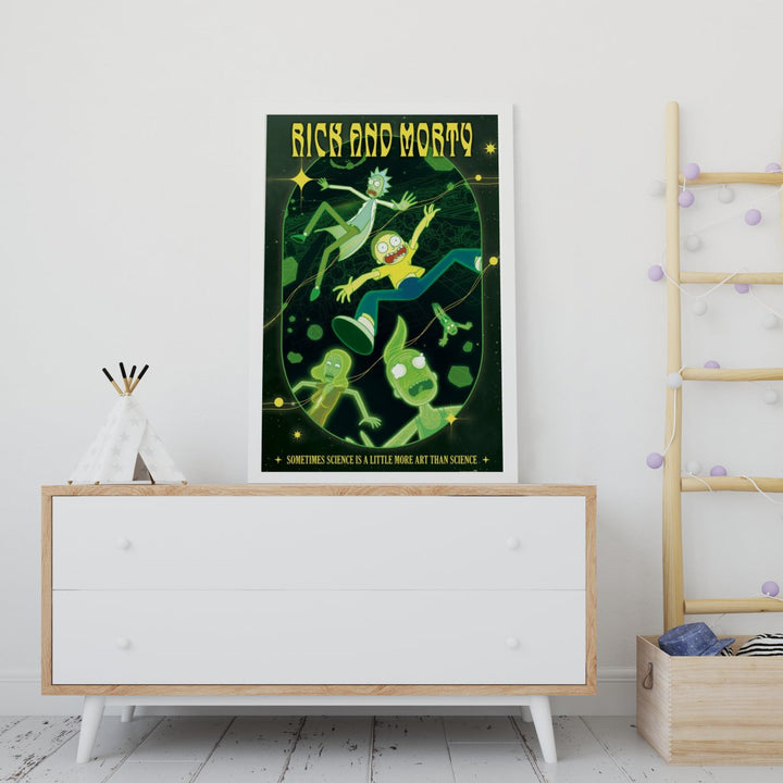 Rick and Morty Plakat In Space - Supernerds