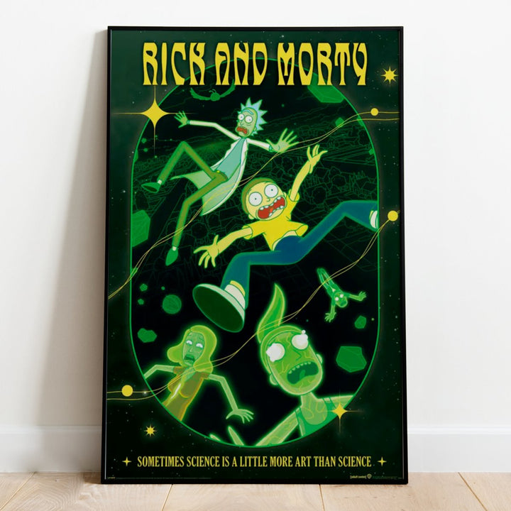 Rick and Morty Plakat In Space - Supernerds