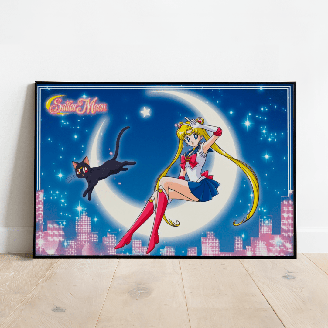 Sailor Moon Plakat Luna - Supernerds