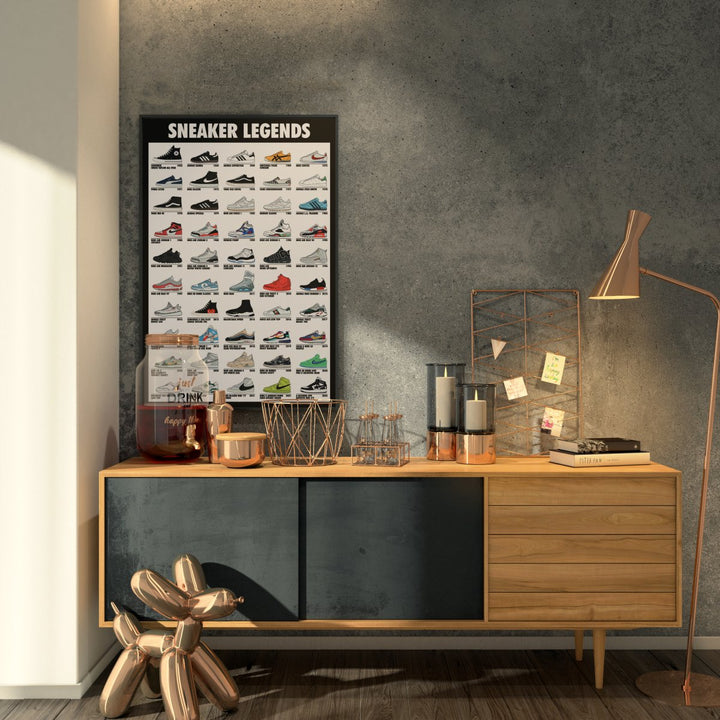Sneaker Legends Plakat - Supernerds