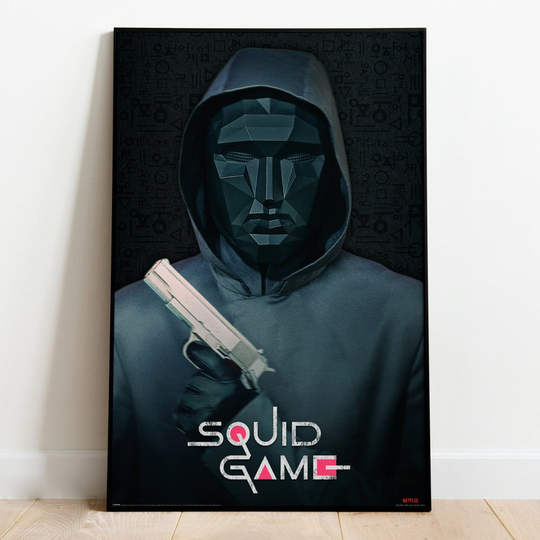 Squid Game Plakat Mask Man - Supernerds