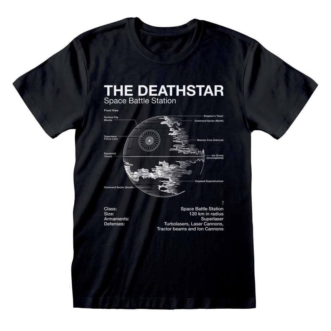Star Wars T - skjorte Death Star - Supernerds