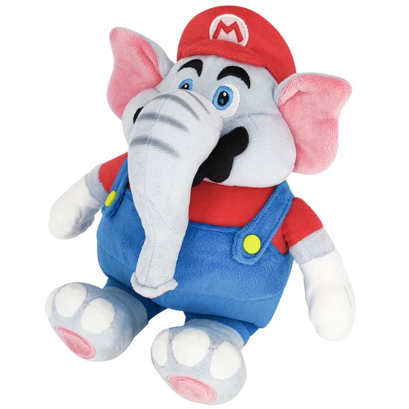 Super Mario Bamse Wonder Mario Elefant 27 cm - Supernerds
