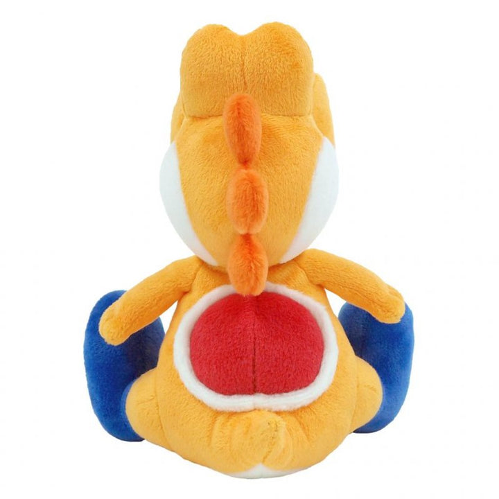 Super Mario Bamse Yoshi Orange 20 cm - Supernerds