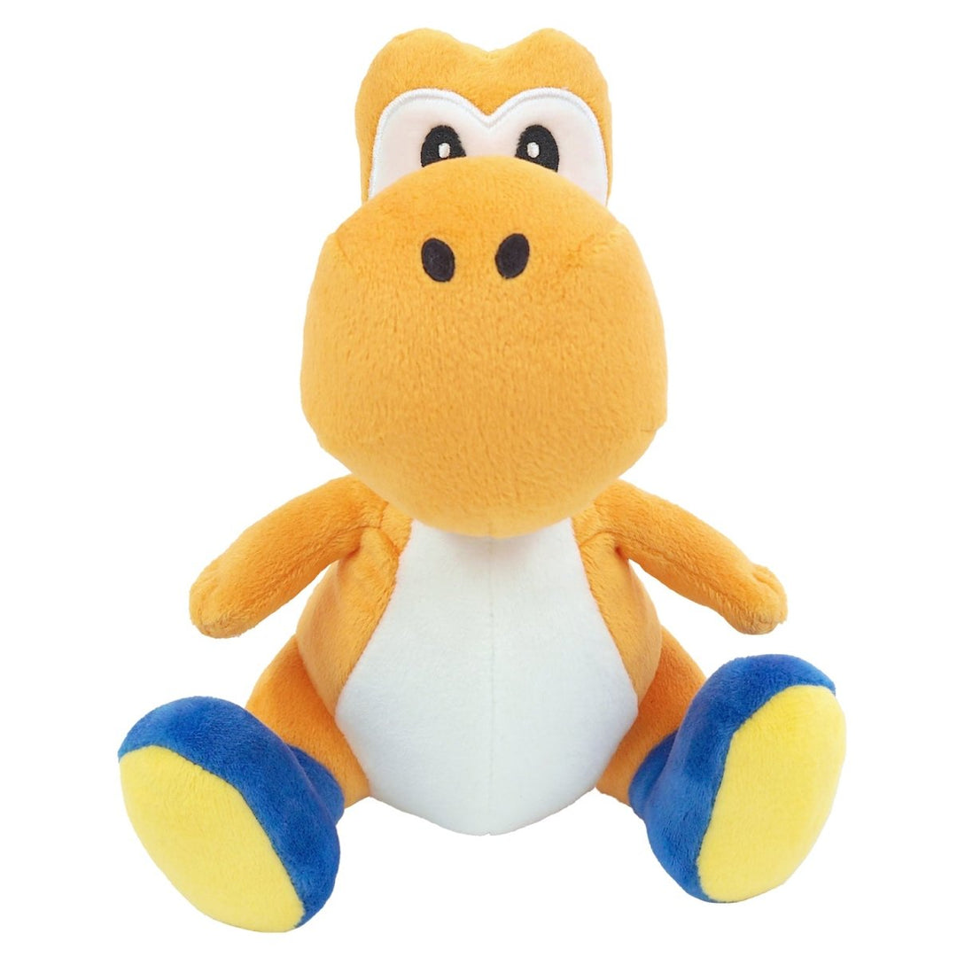 Super Mario Bamse Yoshi Orange 20 cm - Supernerds