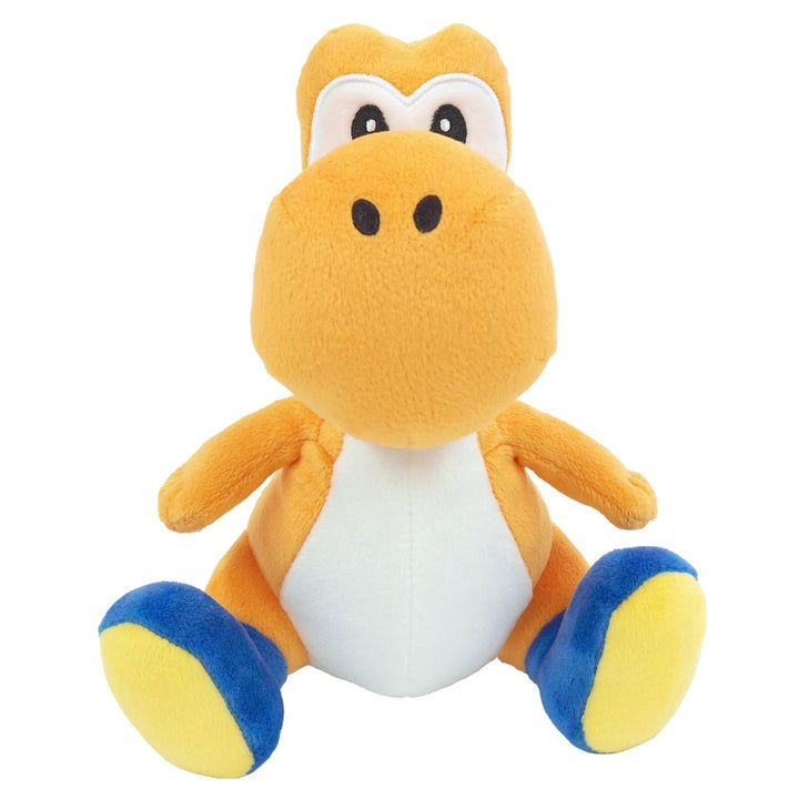 Super Mario Bamse Yoshi Orange 20 cm - Supernerds