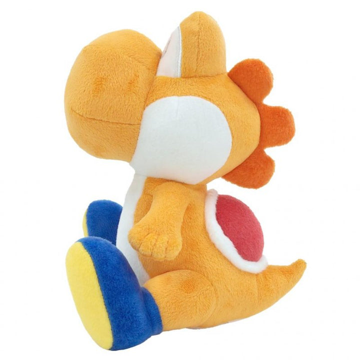 Super Mario Bamse Yoshi Orange 20 cm - Supernerds