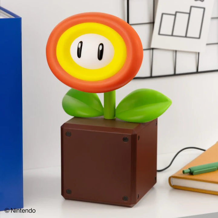 Super Mario Lampe Fire Flower - Supernerds