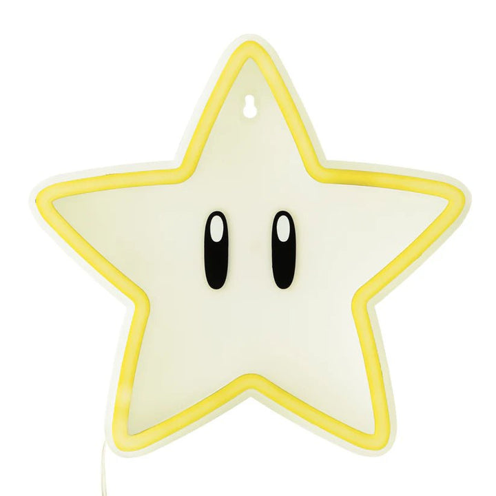 Super Mario Lampe Super Star Neon - Supernerds