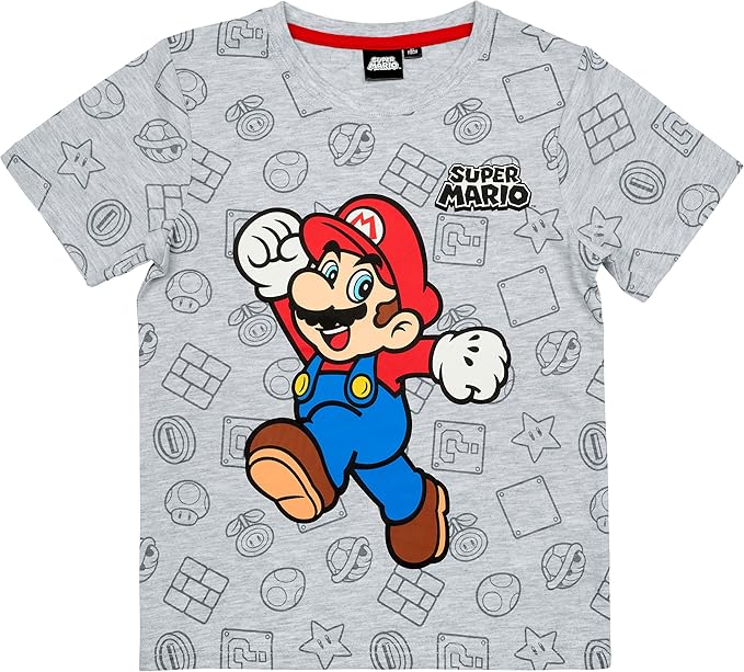 Super Mario T - skjorte Power Up Mario - Supernerds