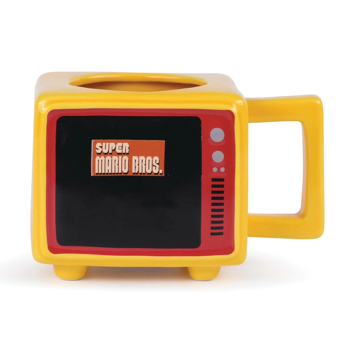 Super Mario Varmeskiftende Kopp Retro TV - Supernerds