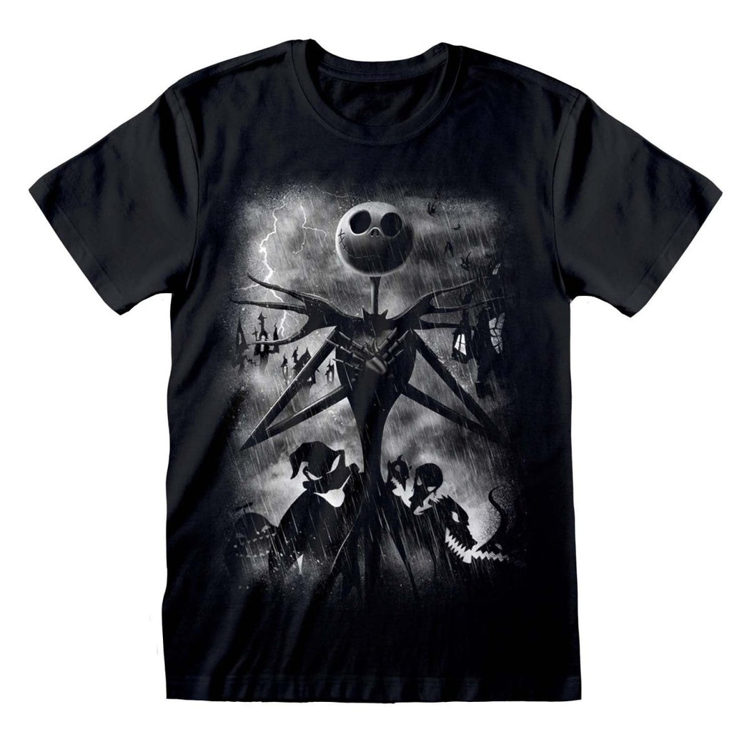 The Nightmare Before Christmas T - skjorte Stormy Skies - Supernerds