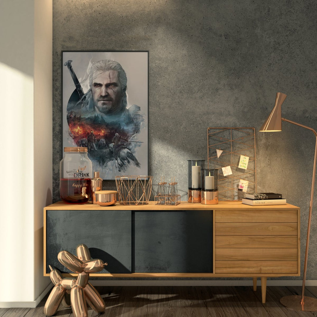 The Witcher Plakat Geralt - Supernerds