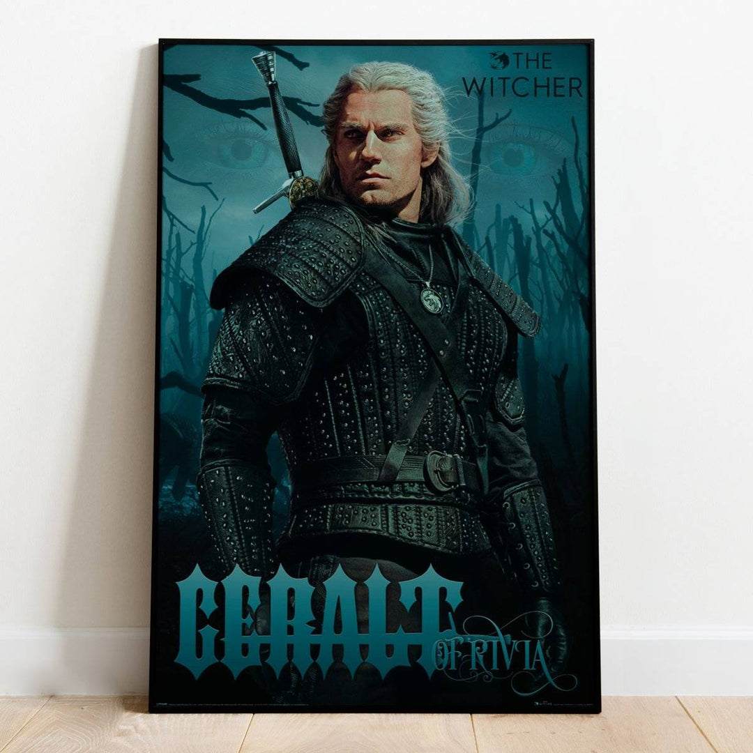 The Witcher Plakat Geralt Of Rivia - Supernerds