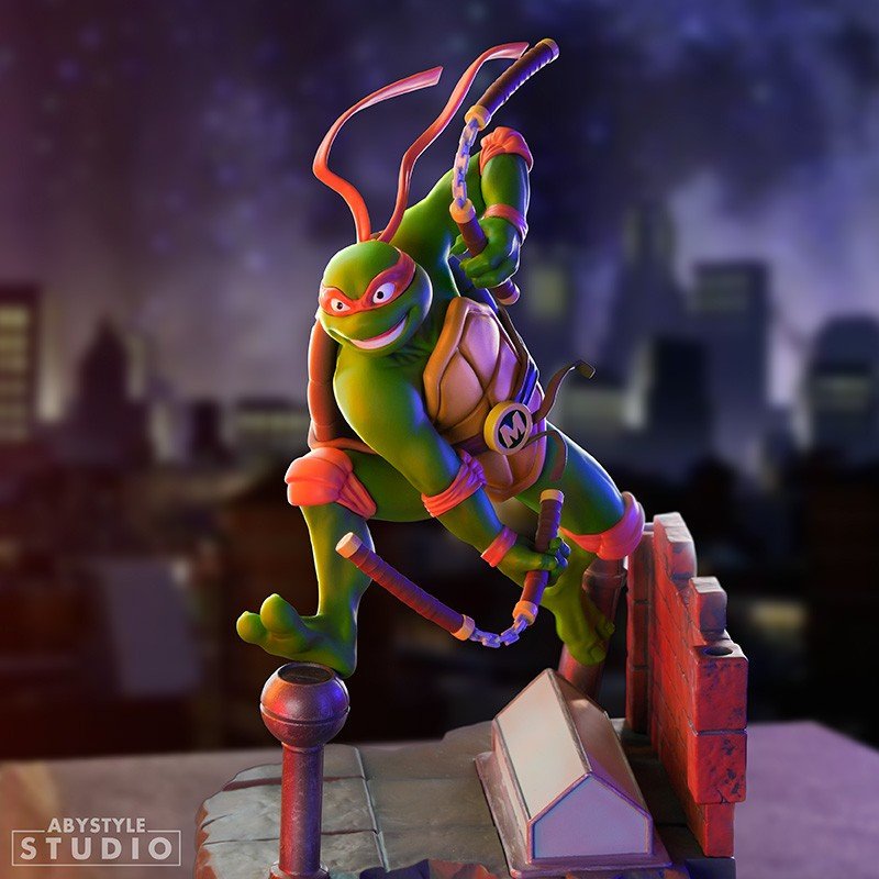 Turtles Samlefigur Michelangelo - Supernerds