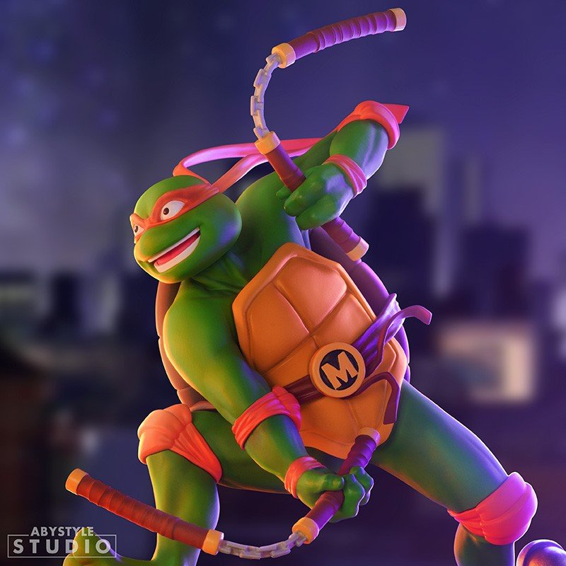 Turtles Samlefigur Michelangelo - Supernerds