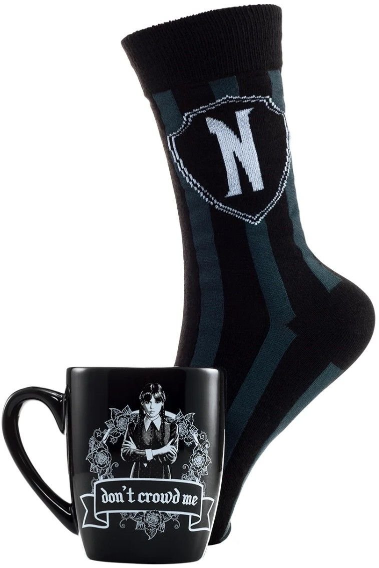 Wednesday Gavesett Sokker og Kopp - Supernerds