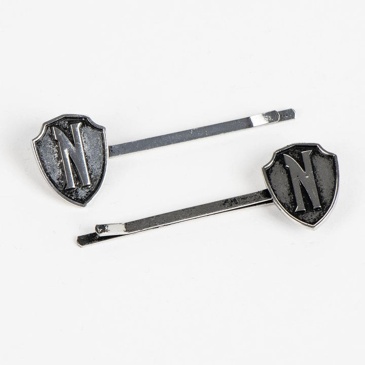 Wednesday hårspenner 4 - pk - Supernerds