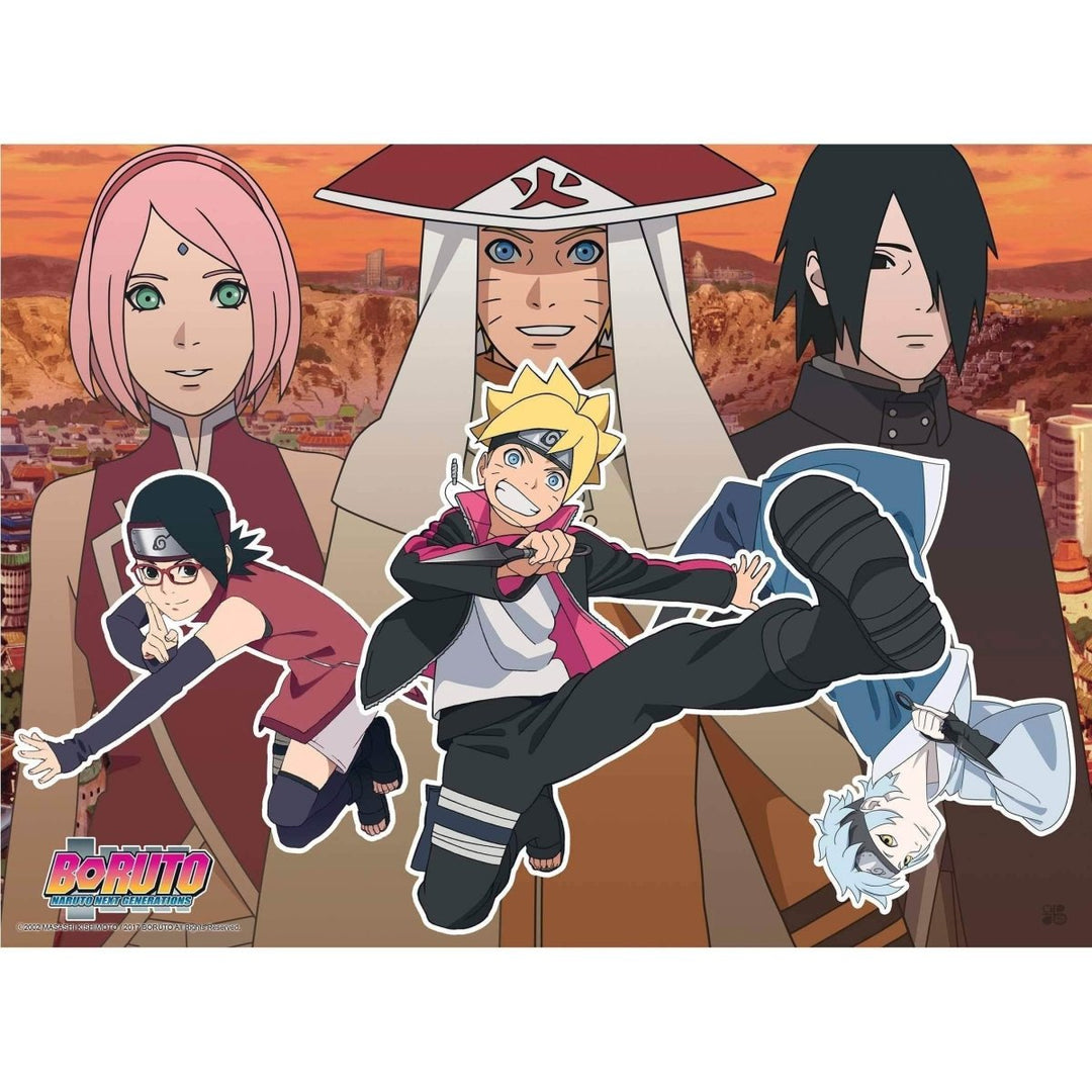 Boruto Plakat 52 x 38 cm New Team 7 - Supernerds