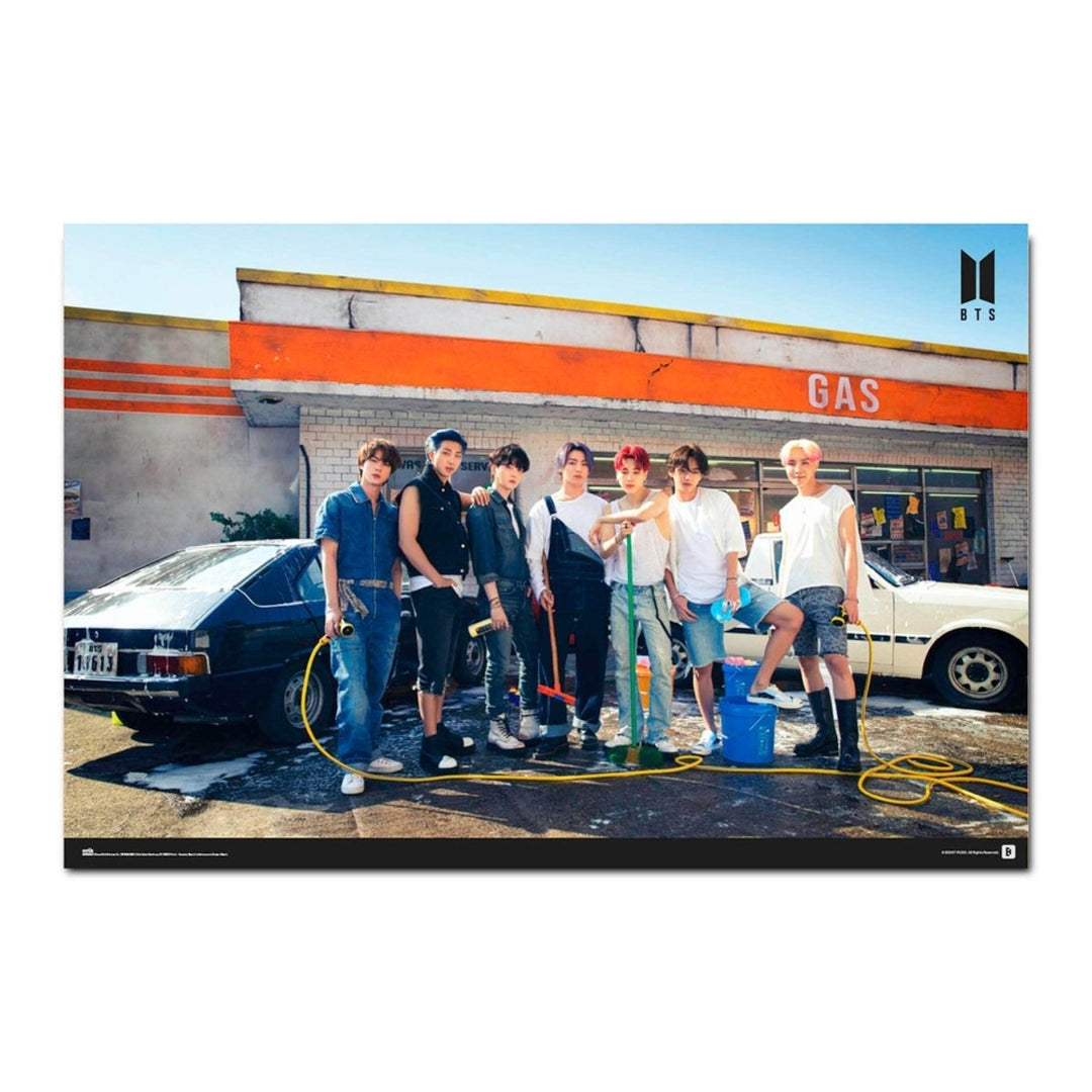 BTS Plakat Gas Station - Supernerds