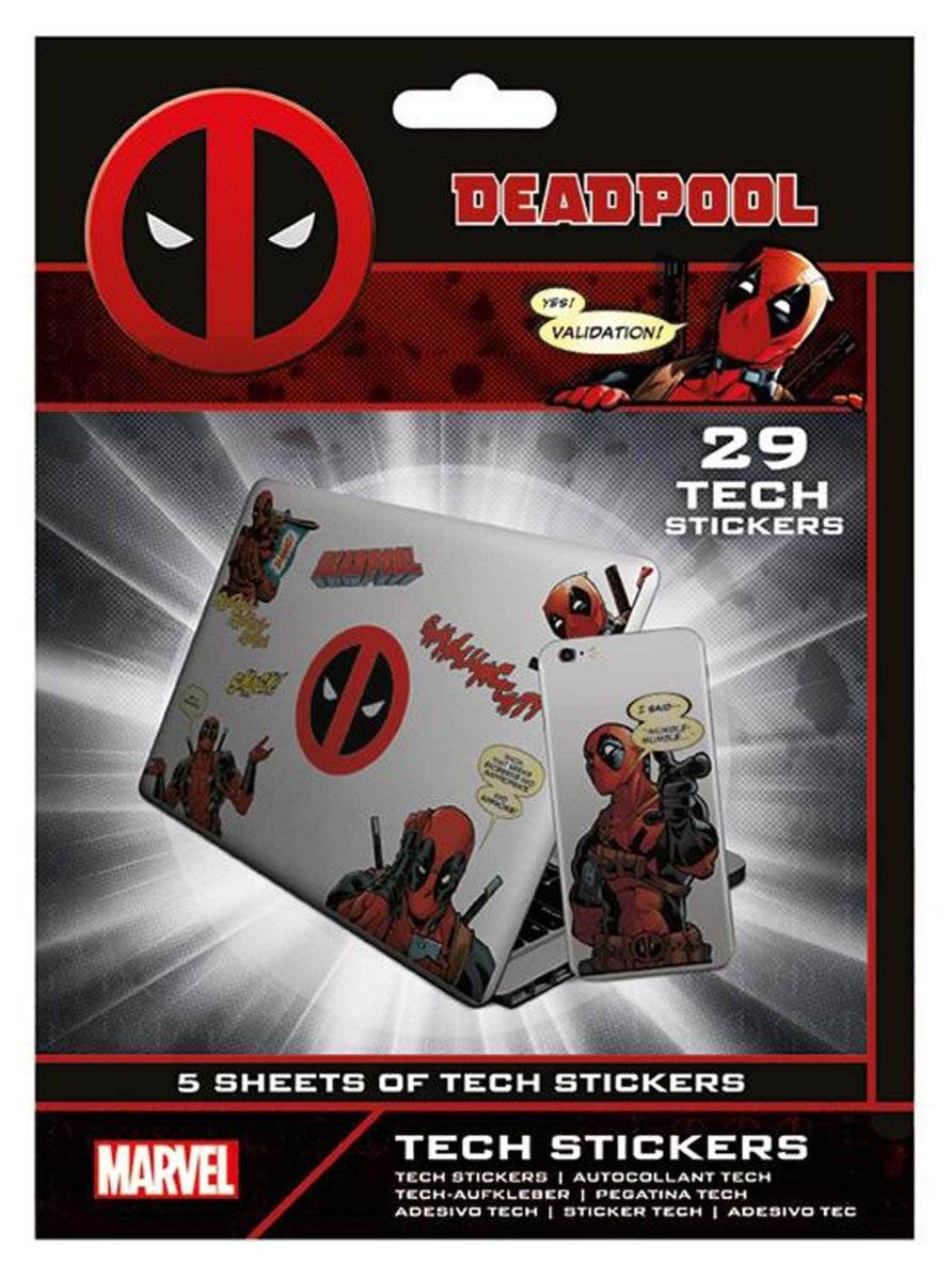 Deadpool Klistremerker - Supernerds