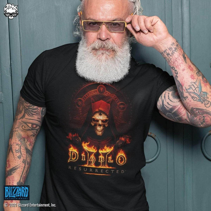 Diablo II T-skjorte Key To Darkness - Supernerds